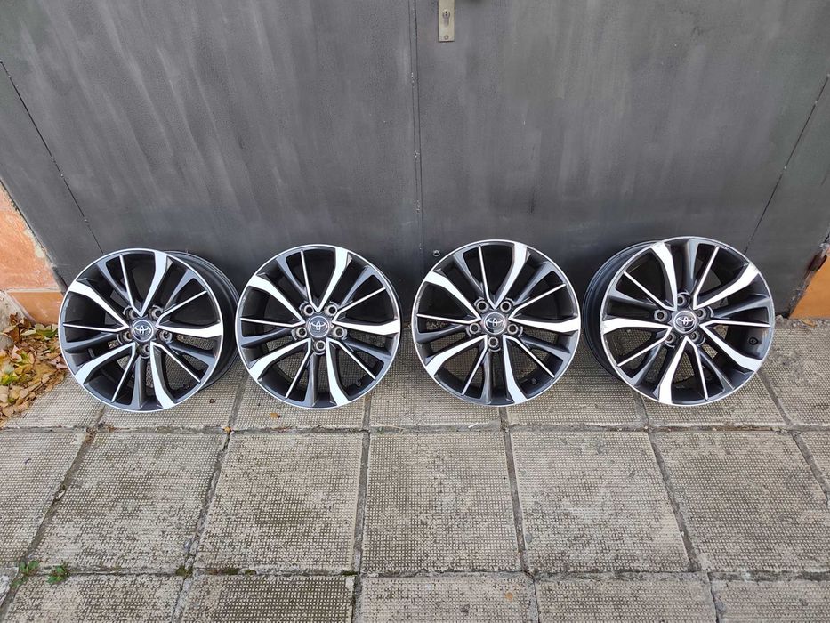 ОРИГИНАЛНИ джанти 17 ' цола 5x114,3 TOYOTA / Тойота 5х114,3 ET45 7J + ДАТЧИЦИ