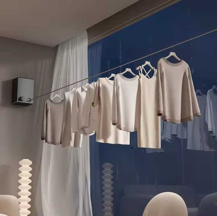 Телескопичен простир за дрехи