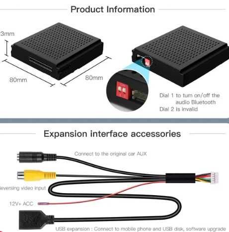 Модул Carplay Android Auto Mercedes NGT4.5 NGT5.0 NGT4.0