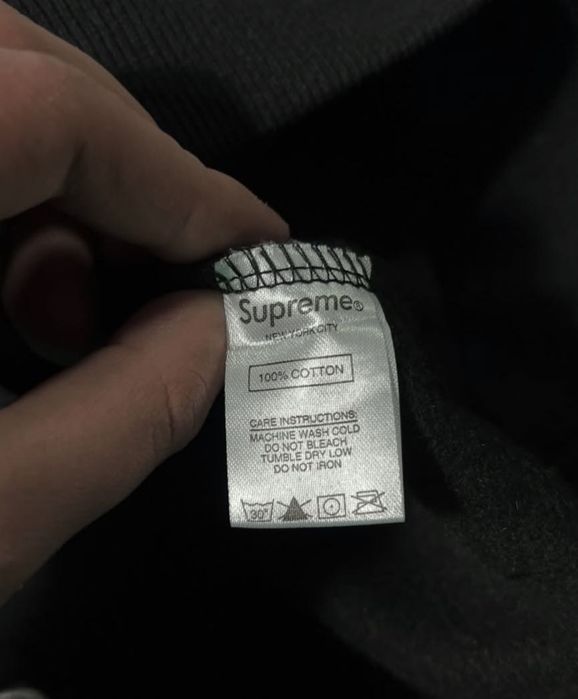 Суичър Supreme new legit big logo S-XL