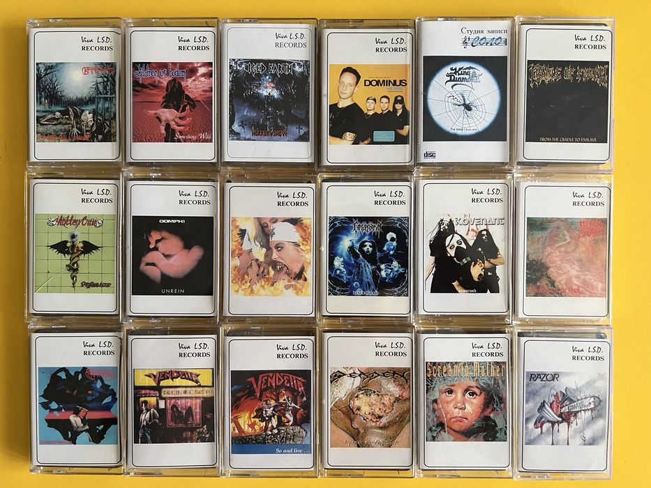 Продам аудиокассеты