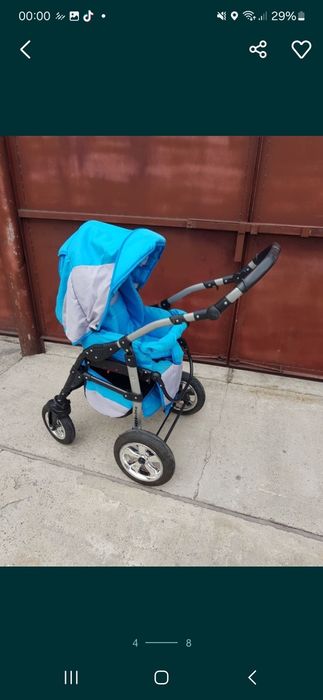 Детская коляска 2в1