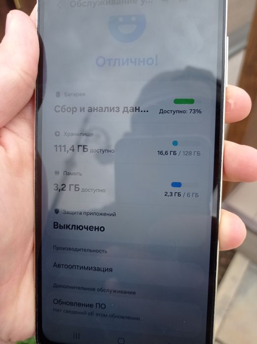 Samsung A06 128/6 ГБ с коробкой