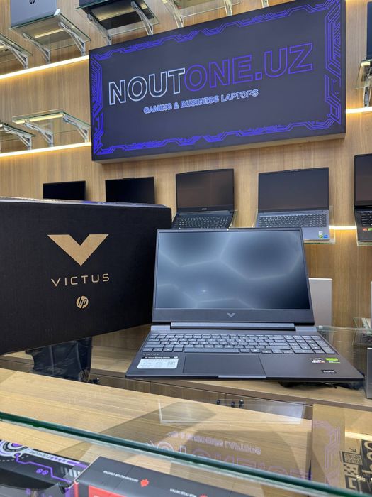 Ноутбук Hp Victus 15.6 FHD ips Ryzen 7 7445 Ram 16Gb SSD 512Gb Rtx4050