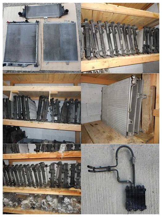 Водни климатични радиатори за парно и интеркулери от Мерцедес