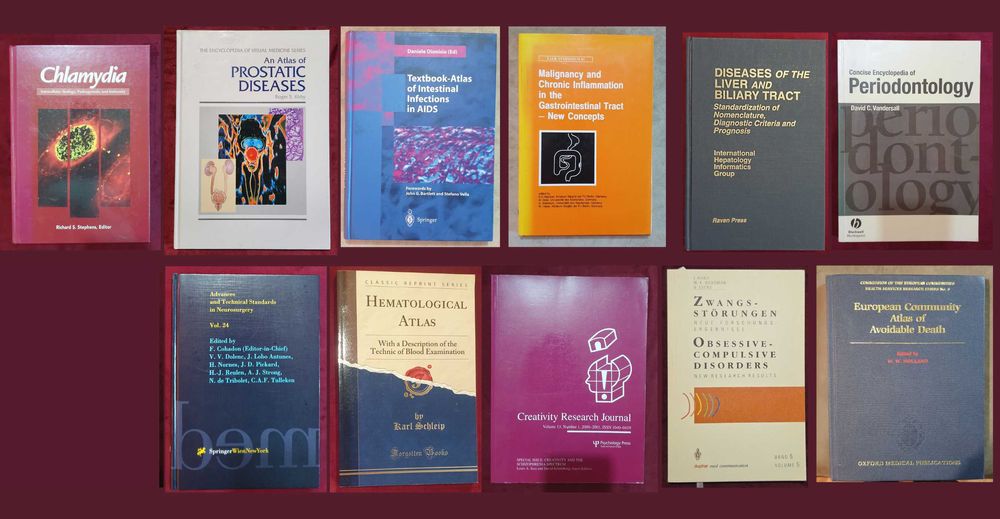 Медицина - 45 енциклопедии, атласи, анализи, справочници, проучвания