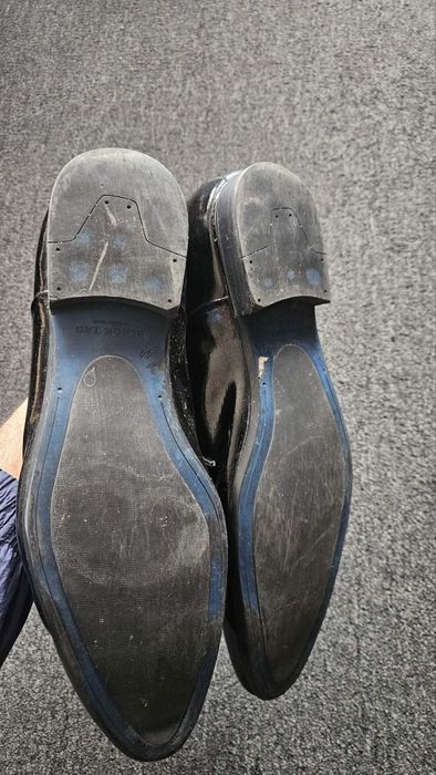 Мъжки обувки ZARA 44 – естествена кожа Черни