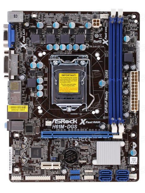 Kit Placa de baza - ASROCK H61M-DGS SI PROCESSOR I3-2120 3.30GHZ