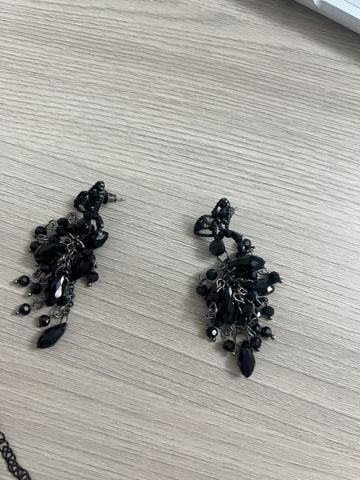 Бусы, серьги, браслет