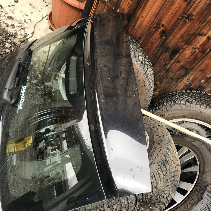 Заден капак за Фиат Fiat 500 2009-2019 година черен металик