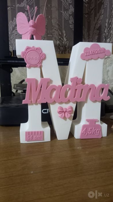 3d printer xizmati. Plastmassadan ixtiyoriy narsalar yasab beramiz.