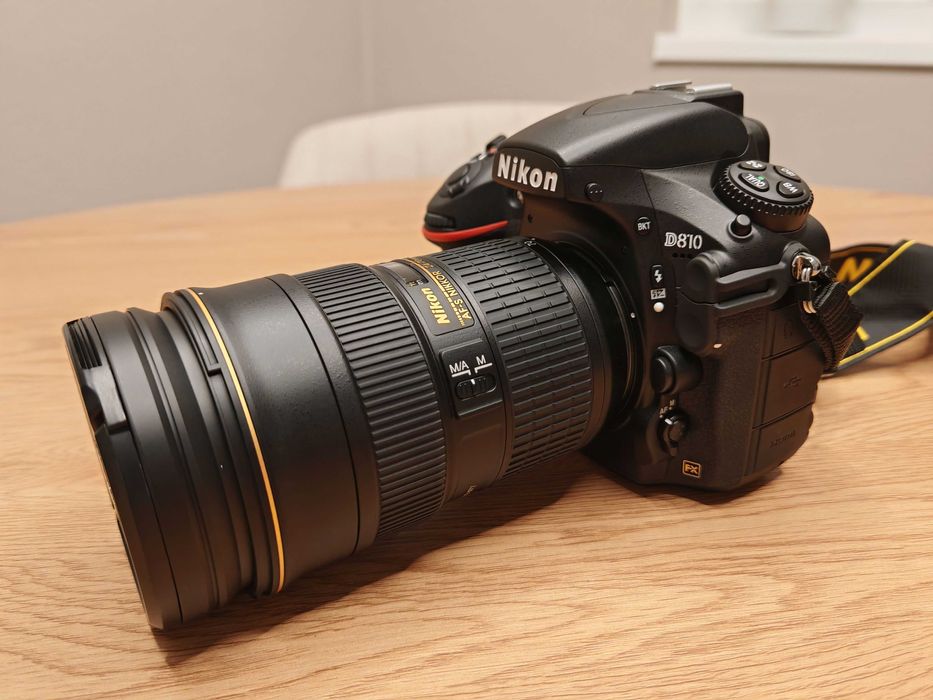 Aparat foto Nikon D810 + Nikon 24-70mm f/2.8 nou
