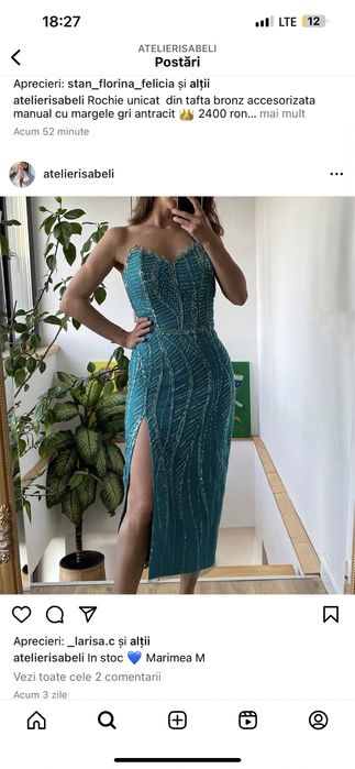 Vand rochie isabeli