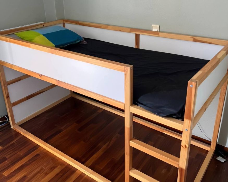 Легло двуетажно ikea Kura 200x90