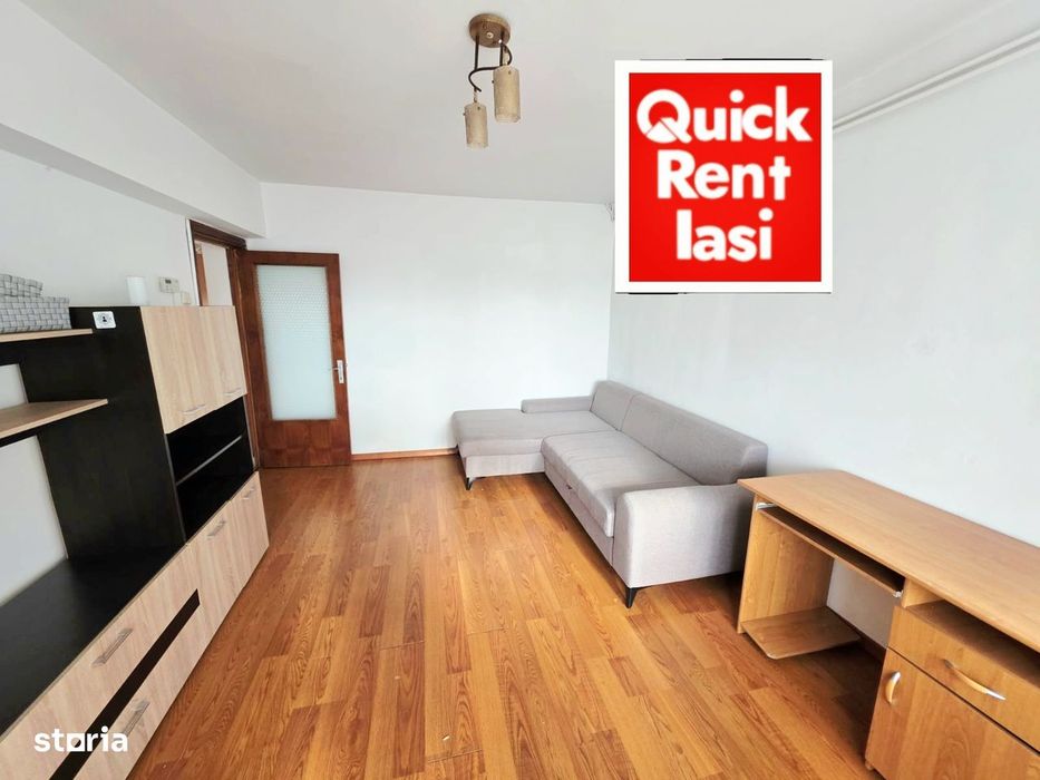 Pacurari Mimoza Apartament 2Camere Decomandat De Inchiriat 380eur