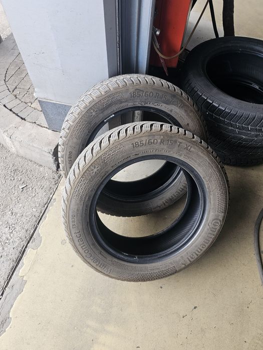 4бр Зимни ГУМИ 185 60 15 Continental TS870P XL