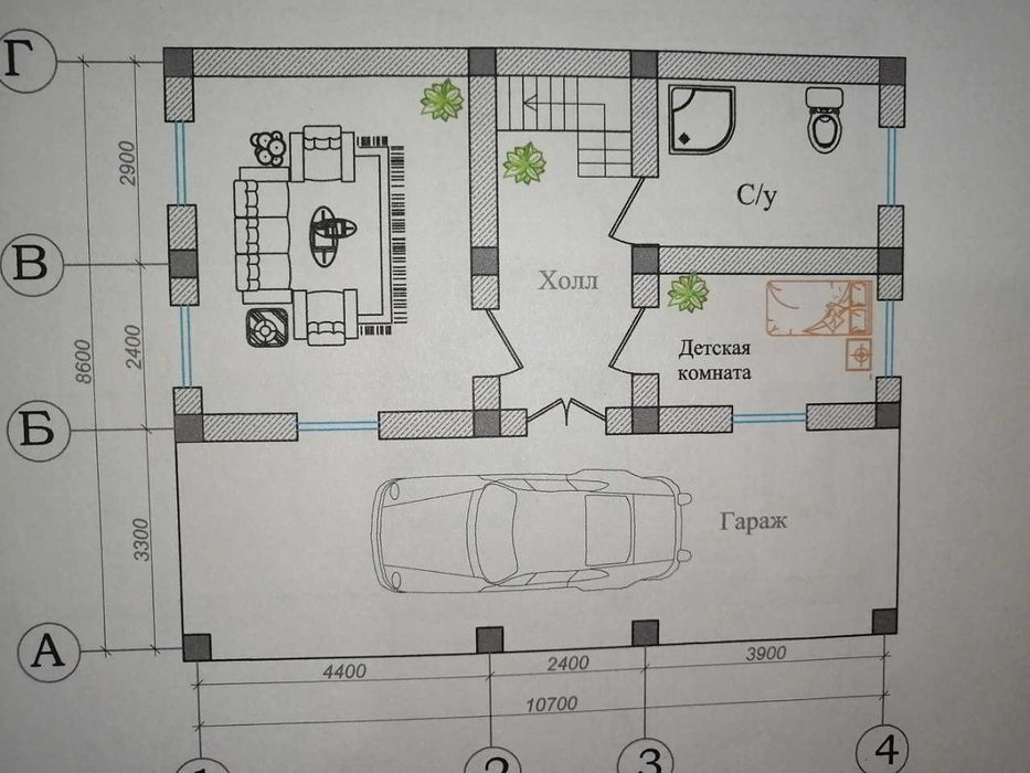 Срочно продаётся дом 4 комнаты 4 сотки