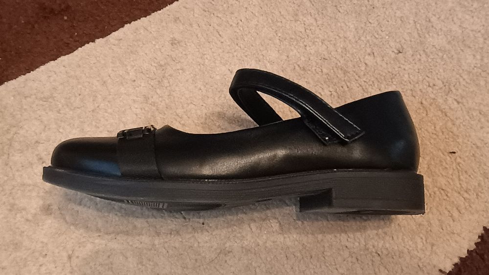 Детски официални черни обувки