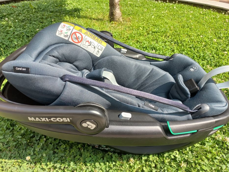 Столче за кола Maxi Cosi Coral 360 сиво