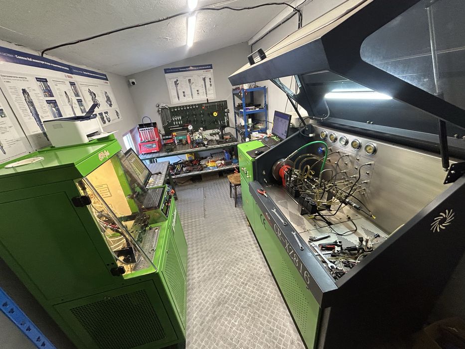 Ремонт,стенд,проверка и диагностика на всички модели дюзи