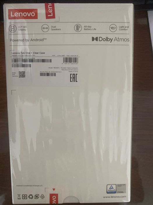 Планшет Lenovo Tab One