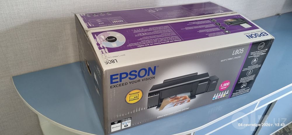 Epson L805, новый принтер