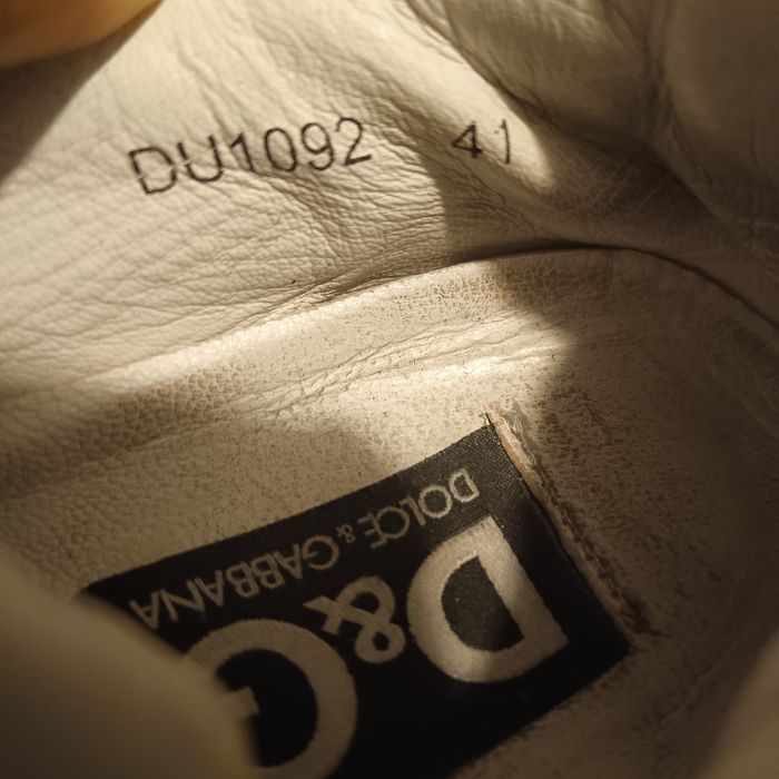 Adidași Dolce Gabbana rhinoceros originali 41