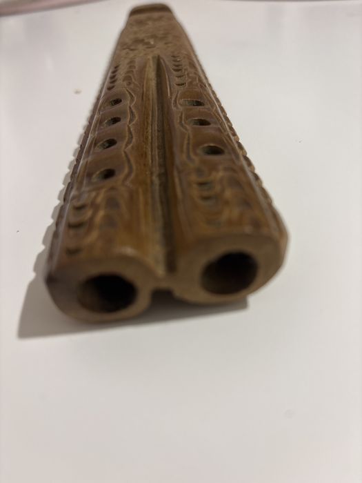 Fluier dublu vechi (vintage)