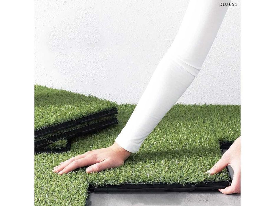 Pardoseală modulară pentru terasa curte gradina dimensiuni 30x30 Verde