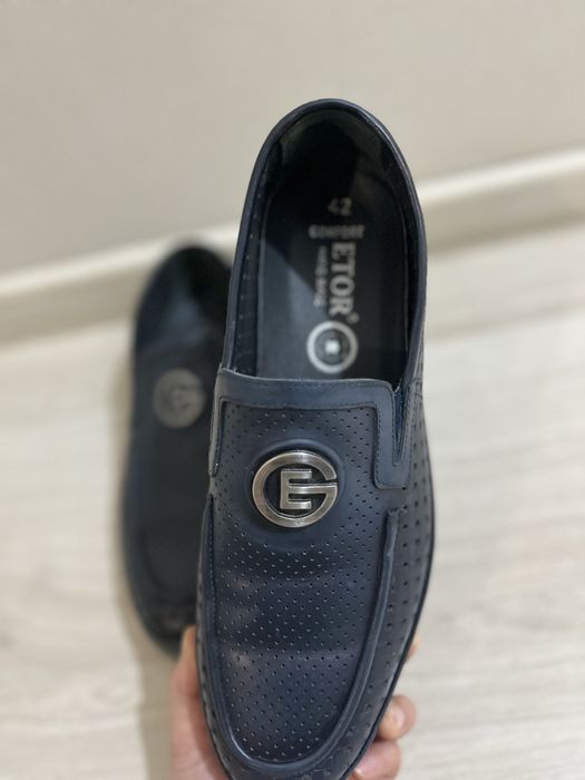 Мокасины мужские Etor синие