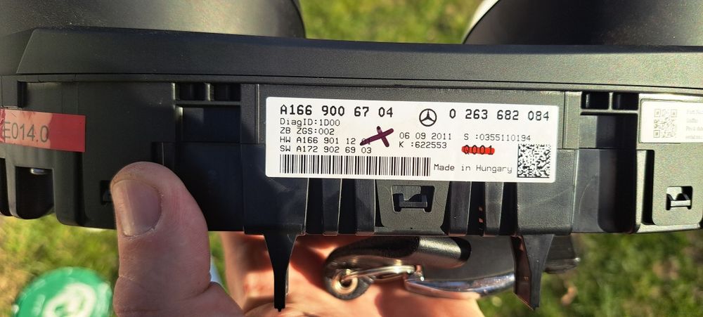 Арматурно табло за Mercedes ML w166