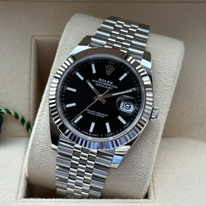 Rolex Date-Just Black Dial 41,mm