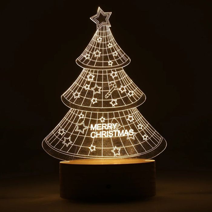 Детска 3D LED нощна лампа