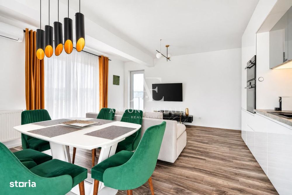 Apartament 3 camere | Prima Onestilor | Bloc Nou