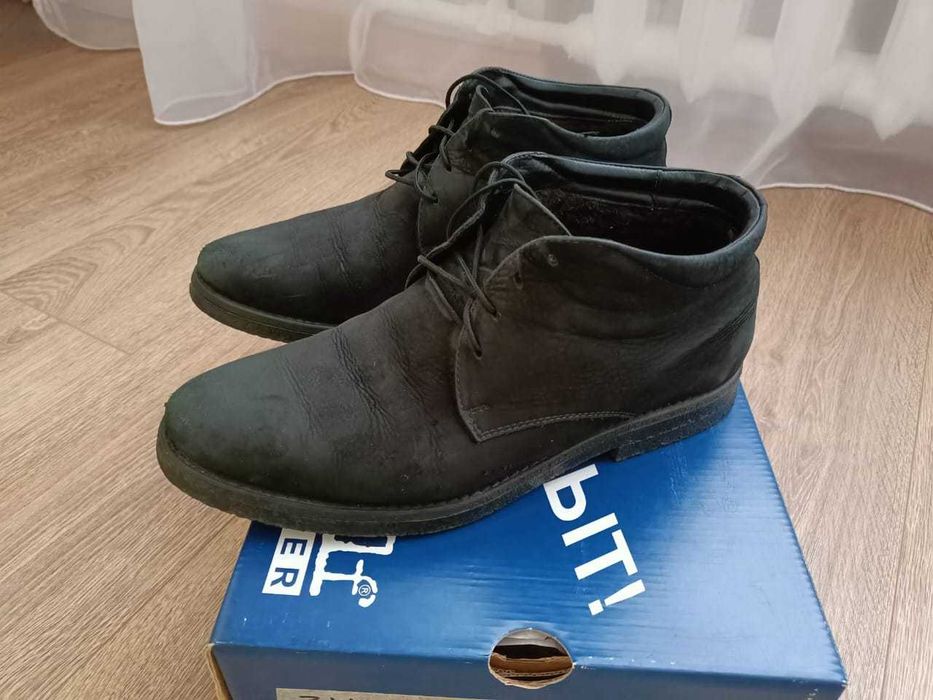 Мужские зимние полуботинки
