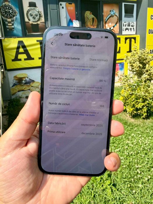 iPhone 15 / 128GB / Black - Impecabil