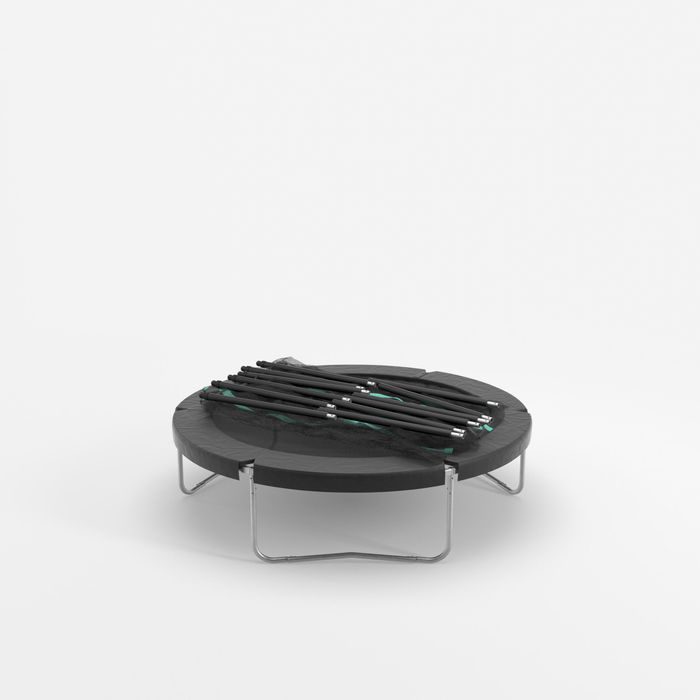 Trambulină rotundă cu plasă de protecție, - produs resigilat Decathlon
