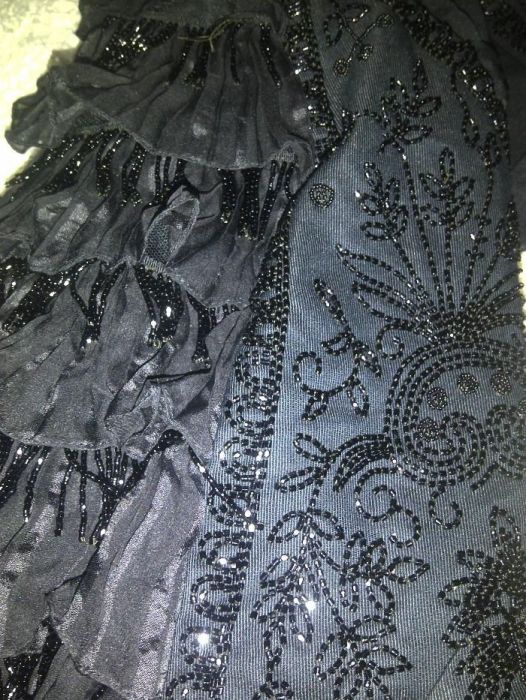 top gala brodat margele Ralph Lauren lux club elita S-M