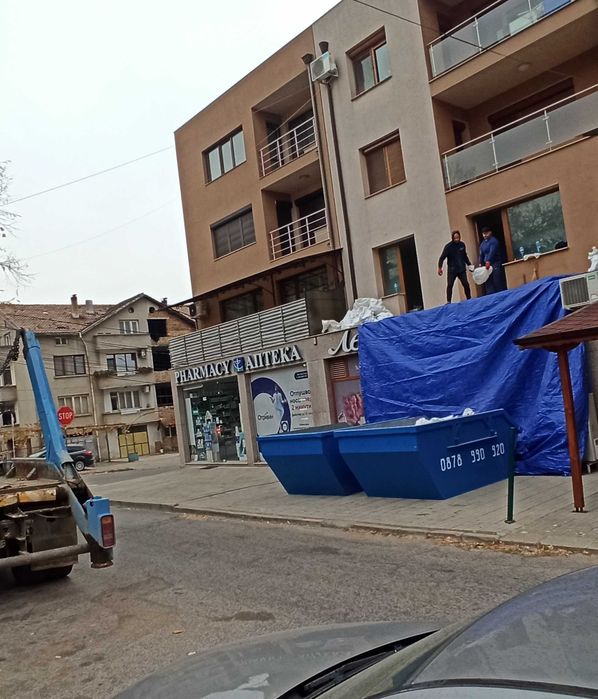 Контейнери за отпадъци под наем Петрич и Сандански кърти чисти извозва