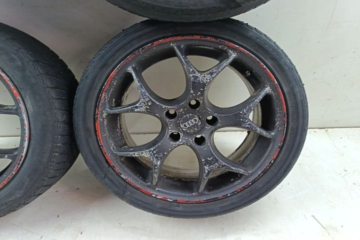 Set jante aliaj R17 Anvelope uzate 5x112 8Jx17H2 ET35 Audi A6 4F/C6 s