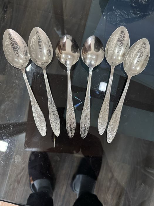 Ложки столовые с рисунком