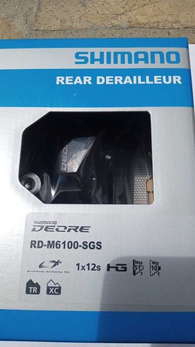 DEORE RD-M6100 Дерайльор 12 скорости