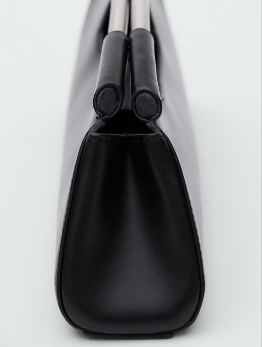 Кожанная сумка Mango