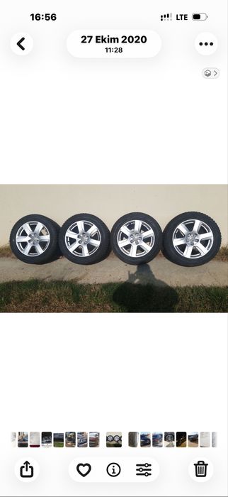 Vand jante originale audiR17 si cuciucuri R18 m+s