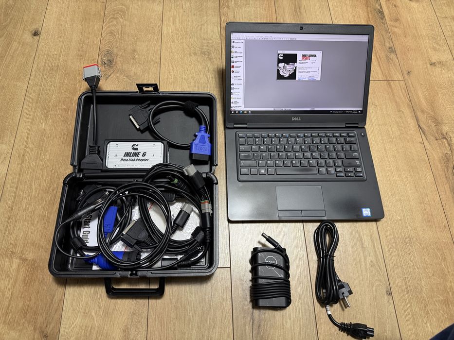 Tester/Diagnoza Dedicata Cummins/Komatsu cu inline 6 Cummins Insite 8.9 & Calterm 4.7 in Engleza