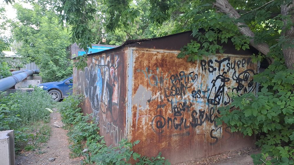 Гараж металлический