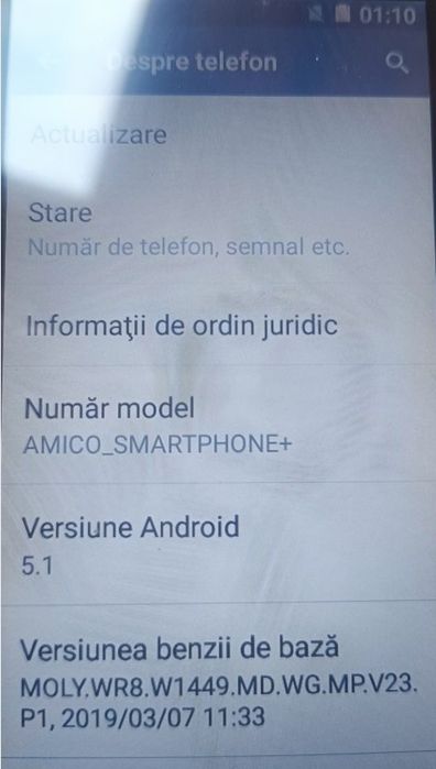 Telefon senior Amico SmartPhone Plus