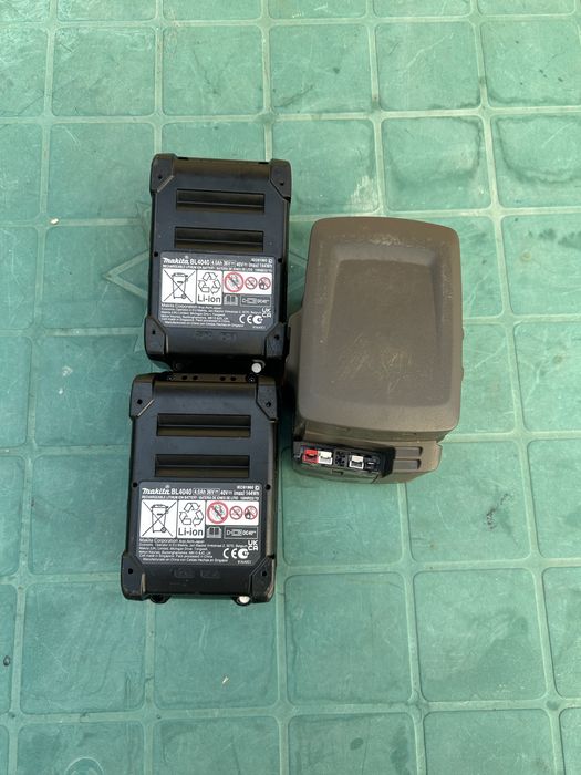 Acumulatori Makita  XGT 40V si Husqvarna
