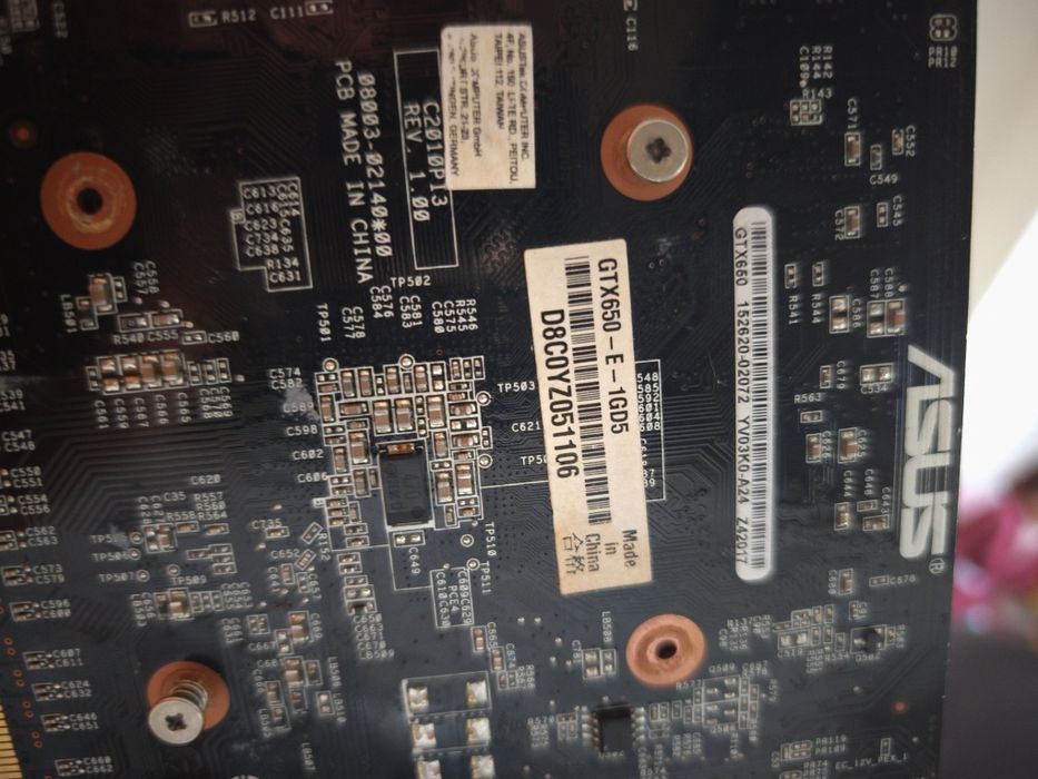 Продам gtx 650 1gb