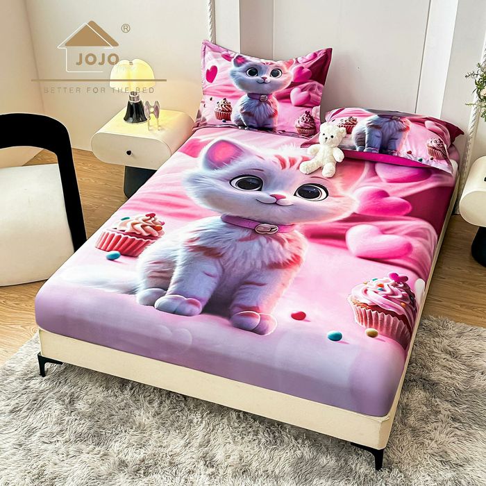 Set huse pat+2 fete de perna